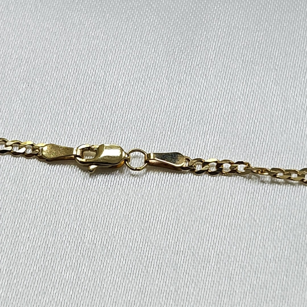 CADENA BARBADA 14K 55 CM 5.9 GR (NUEVO)