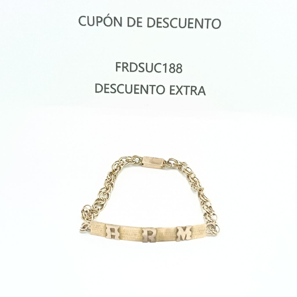 ESCLAVA ORO 10 K 4,50 GRMS (SEMINUEVO)