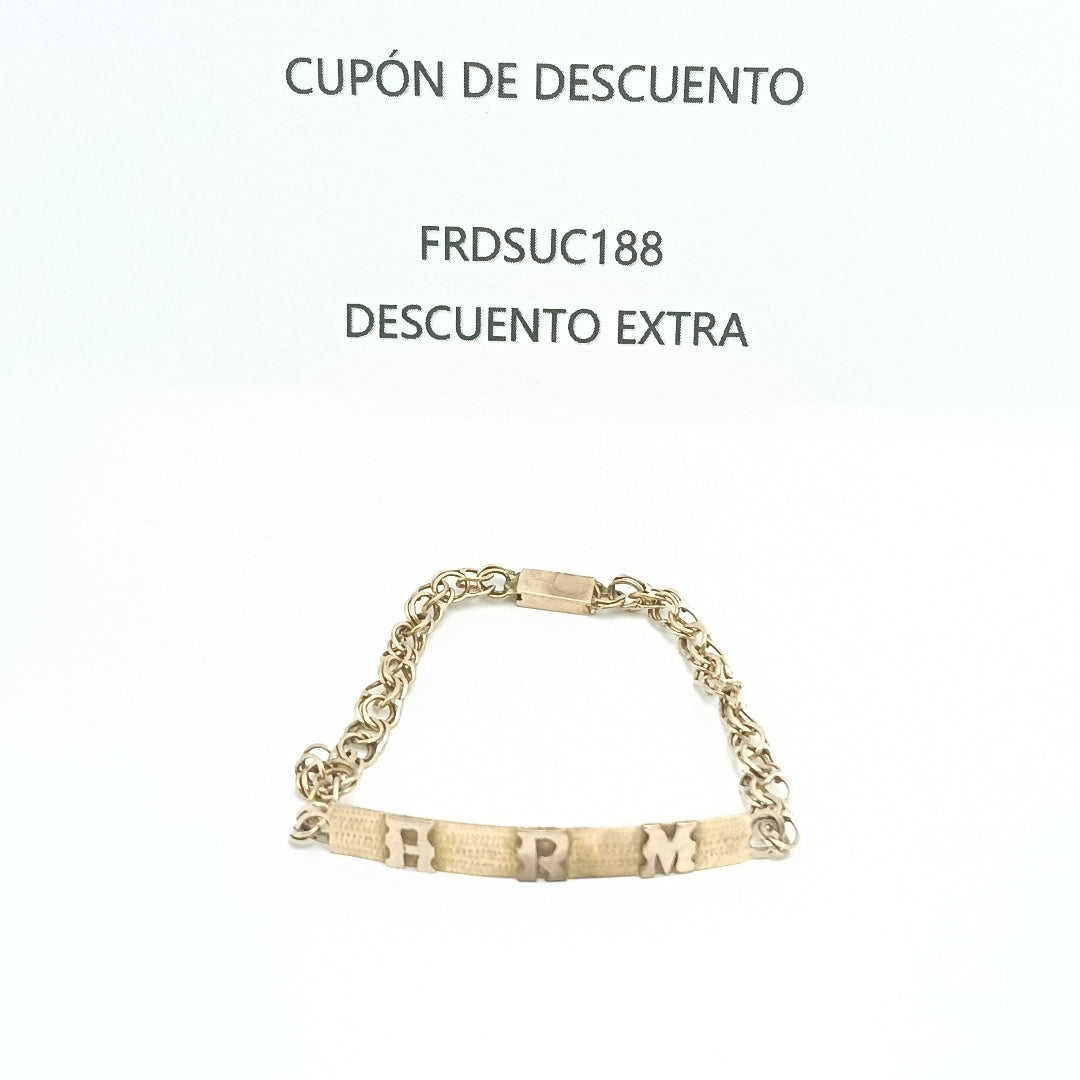 ESCLAVA ORO 10 K 4,50 GRMS (SEMINUEVO)