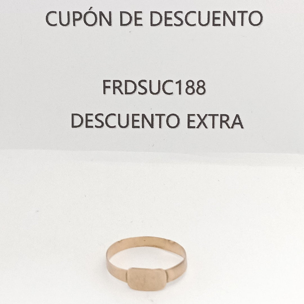 ANILLO ORO 8 K 0,90 GRMS (SEMINUEVO)