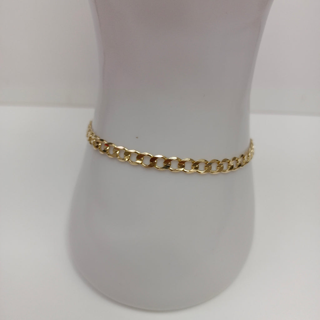 PULSERA BARBADA 14K 21 CM 5.1 GR (NUEVO)