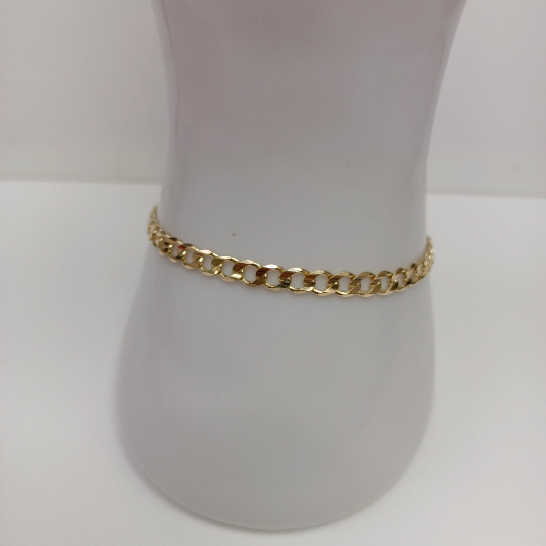 PULSERA BARBADA 14K 21 CM 5.1 GR (NUEVO)