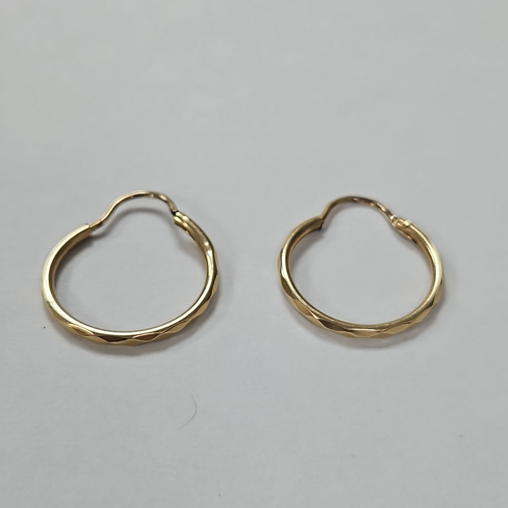 ARRACADAS PAR ORO 14 K 1.1 GRMS (SEMINUEVO)