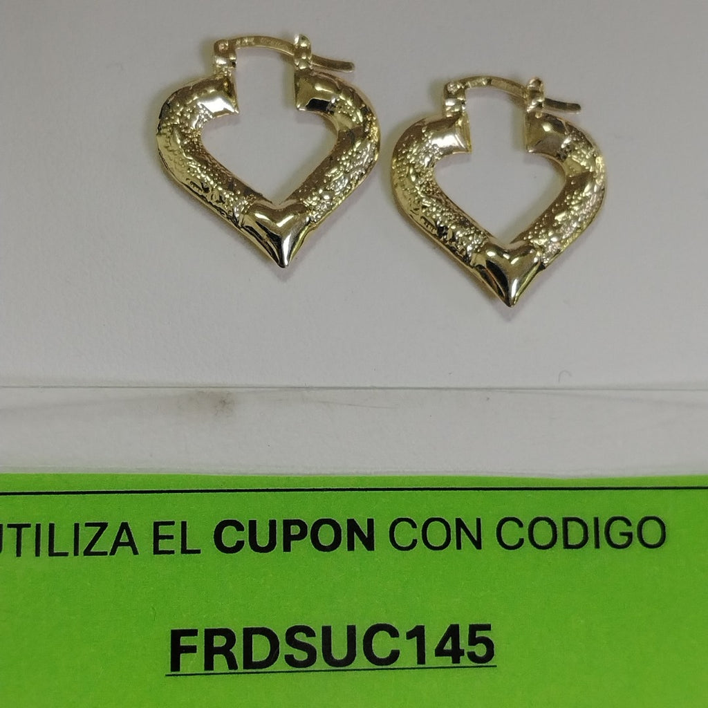 ARETES ARRACADAS 14K 1.8 GR (NUEVO)