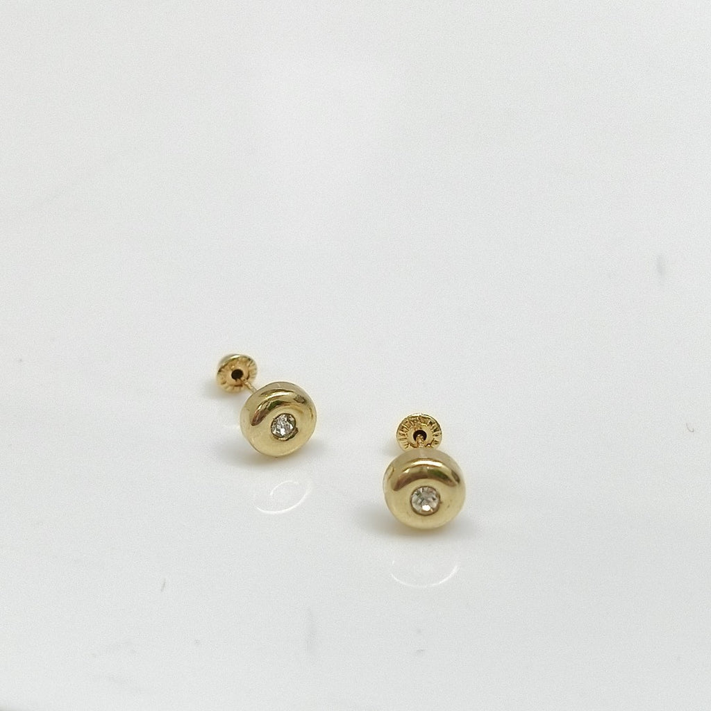 BROQUELES BROQUEL C CIRCONIA 14K 0.27 GR (NUEVO)
