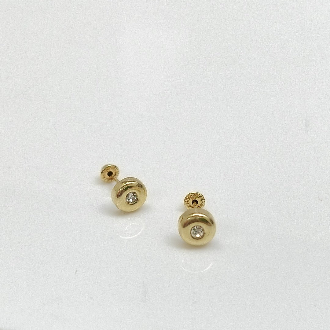BROQUELES BROQUEL C CIRCONIA 14K 0.27 GR (NUEVO)