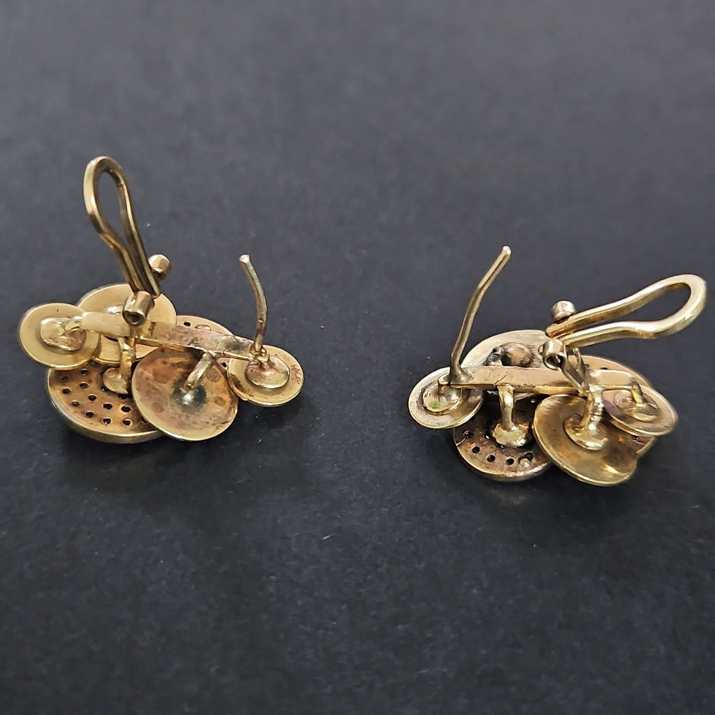 ARETES PAR ORO 10 K 11,90 GRMS (SEMINUEVO)