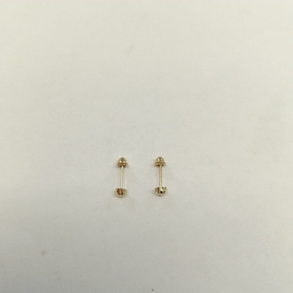 BROQUELES BROQUEL FIG HONGO 14K 0.17 GR (NUEVO)