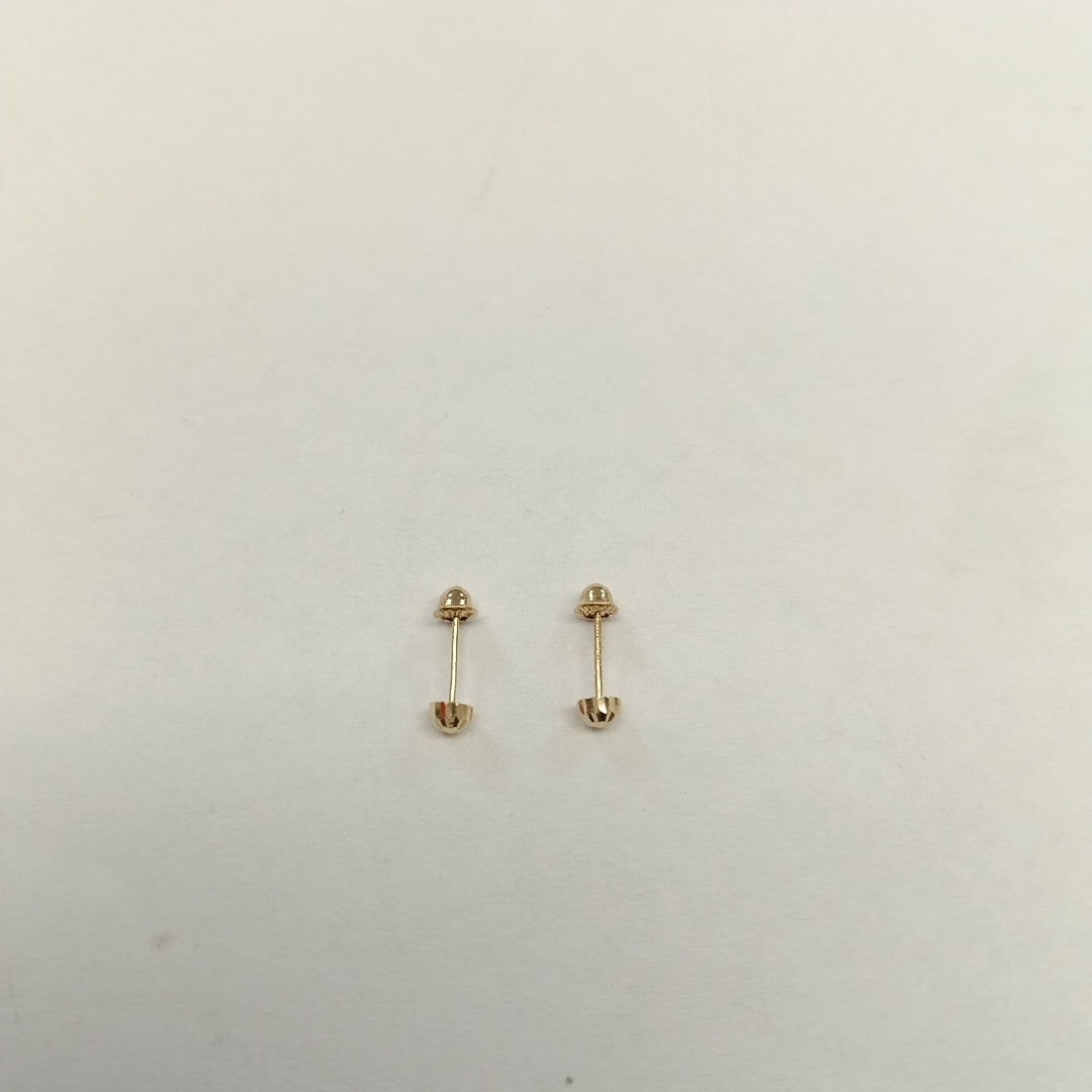 BROQUELES BROQUEL FIG HONGO 14K 0.17 GR (NUEVO)