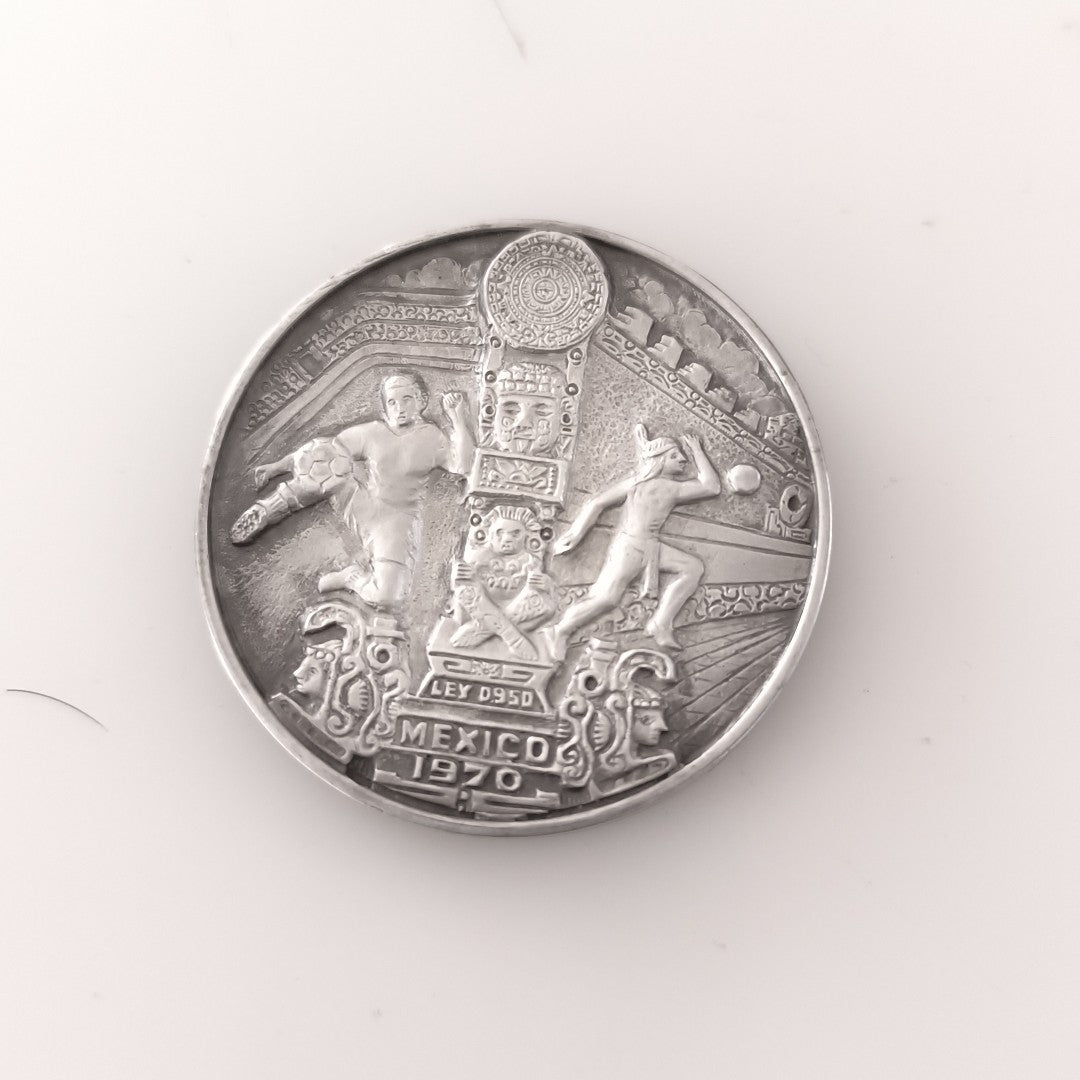 MEDALLA CONMEMORATIVA PLATA 53,70 GRMS (SEMINUEVO)