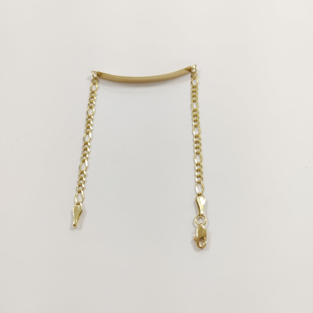 PULSERA ESCLAVA 3X1 10K 18 CM 2.6 GR (NUEVO)