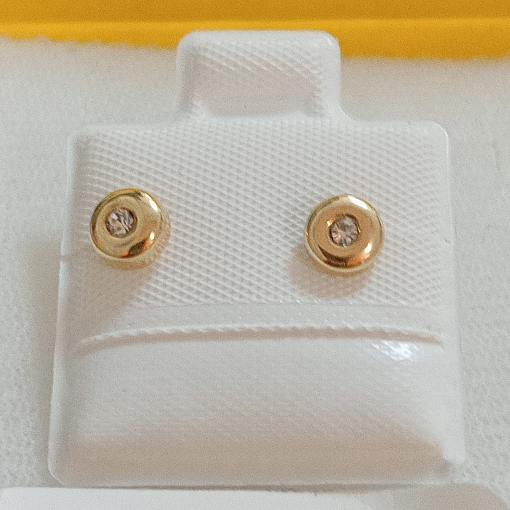 BROQUELES BROQUEL C CIRCONIA 14K 0.27 GR (NUEVO)