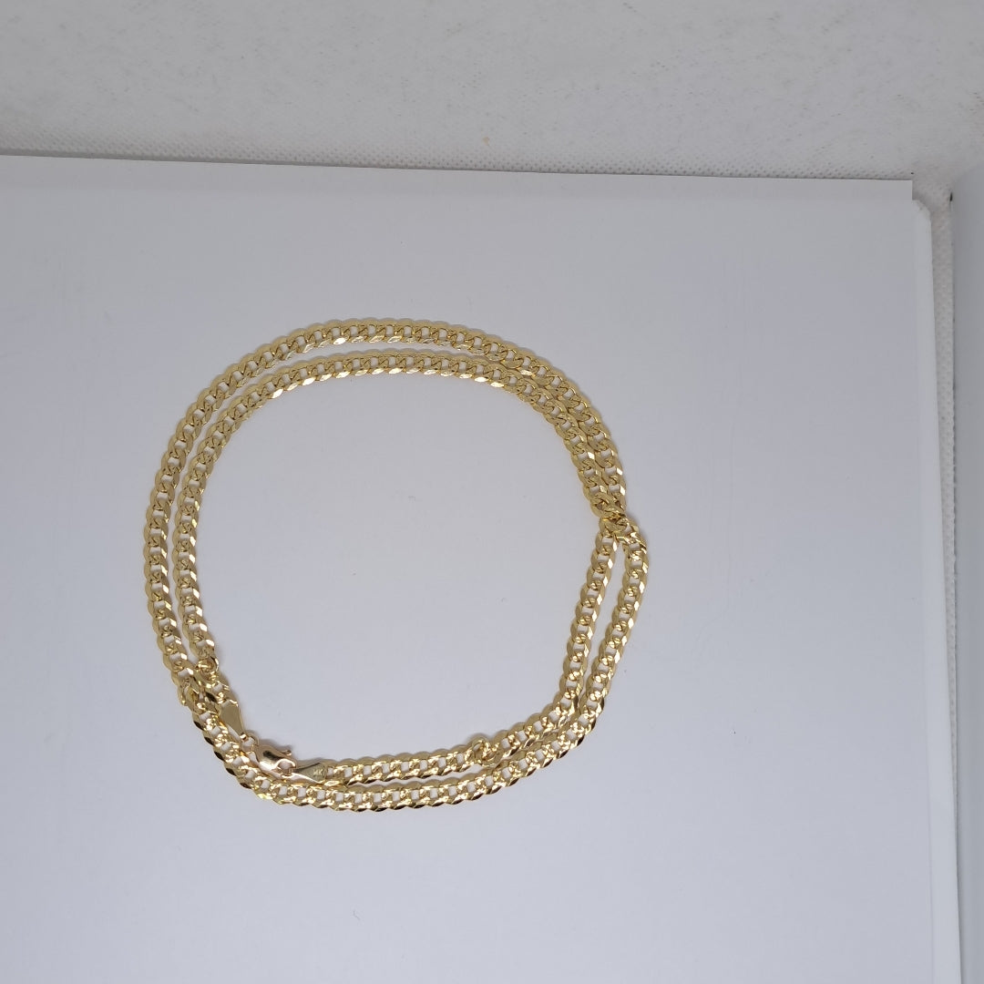 CADENA BARBADA 14K 60 CM 21.1 GR (NUEVO)
