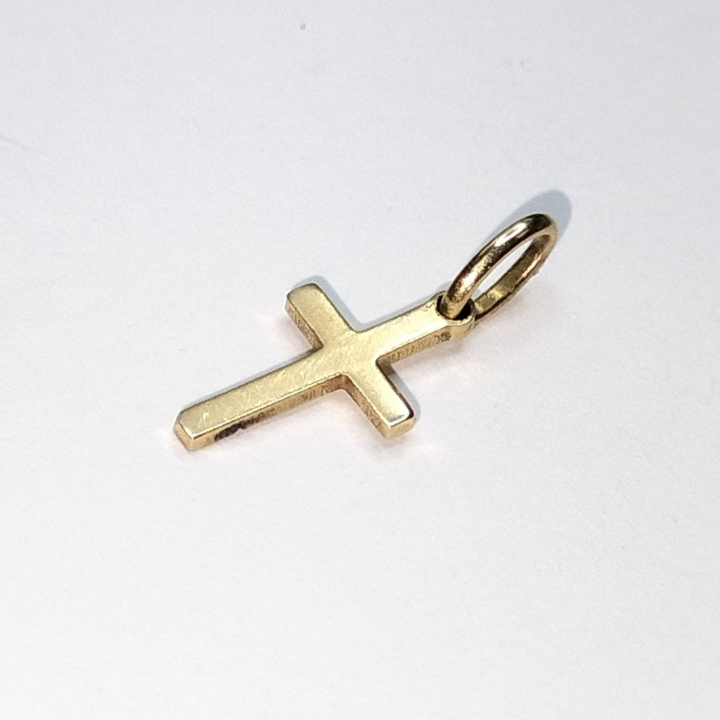 CRUZ, DIJE ORO 14 K 0.5 GRMS (SEMINUEVO)