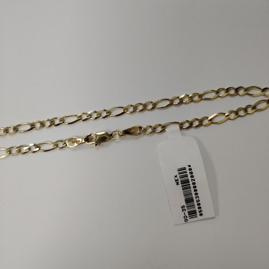 CADENA TEJIDO 3X1 14K 55 CM 8.3 GR (NUEVO)