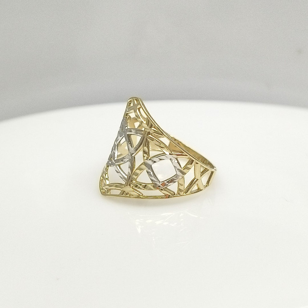 ANILLOS CON ESTRELLA CELTA 14K TALLA 7.5 2.3 GR (NUEVO)
