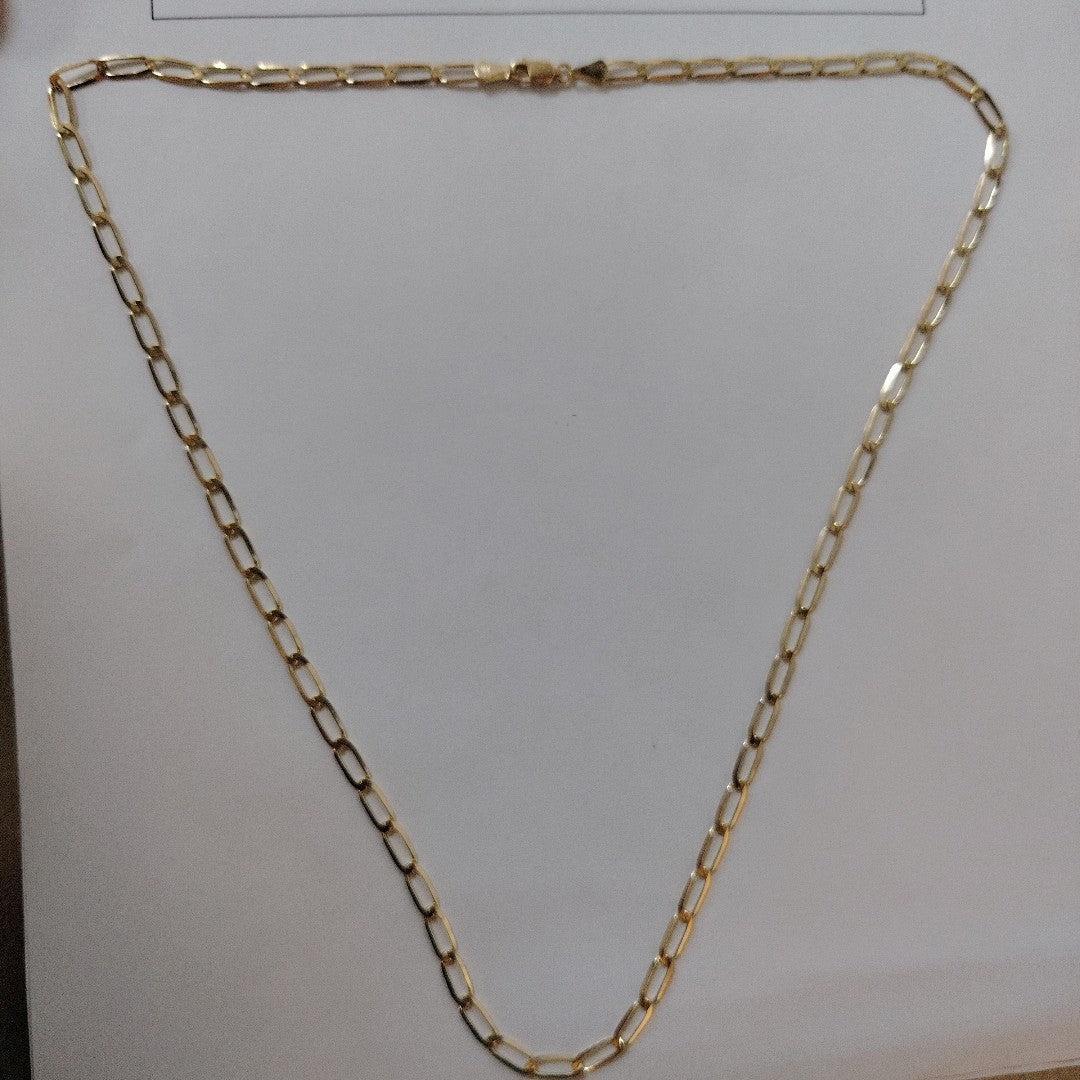 CADENA ESLABONES 14K 60 CM 10.9 GR (NUEVO)