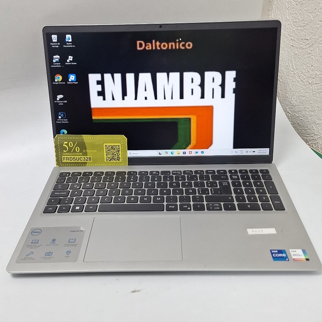 LAPTOP DELL INSPIRON 15 3520 (2024) 1 TB SSD 16 GB RAM (SEMINUEVO)