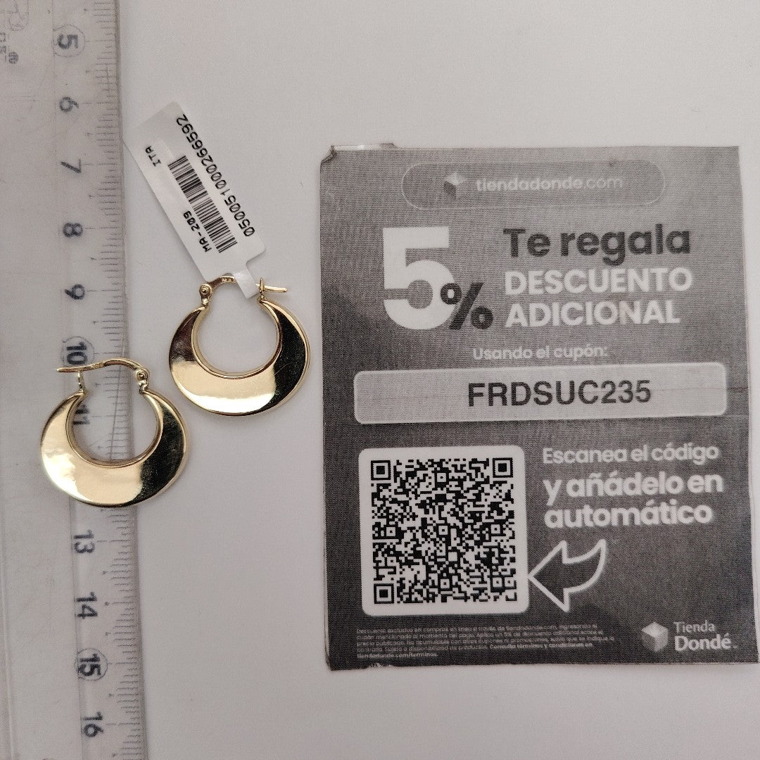 ARRACADAS ORO 10K 2 (NUEVO)