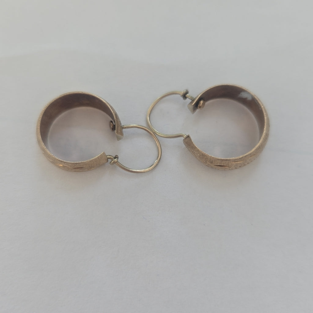 ARRACADAS PAR ORO 10 K 1.6 GRMS (SEMINUEVO)