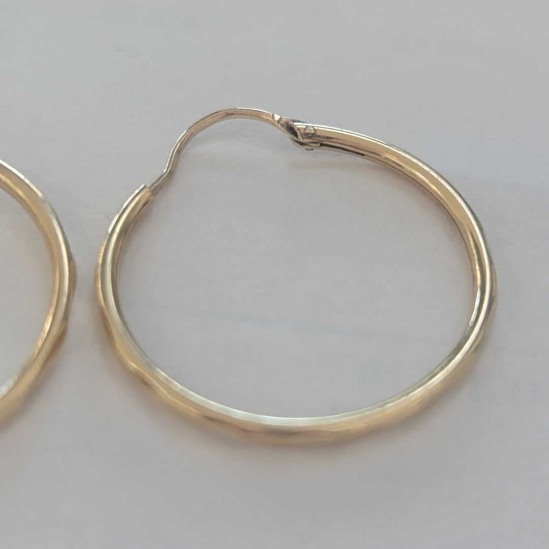 ARRACADAS PAR ORO 10 K 1.6 GRMS (SEMINUEVO)