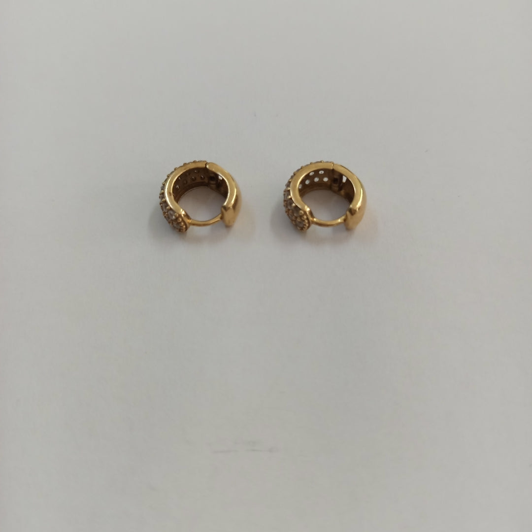 ARRACADAS PAR ORO 10 K 3.4 GRMS (SEMINUEVO)
