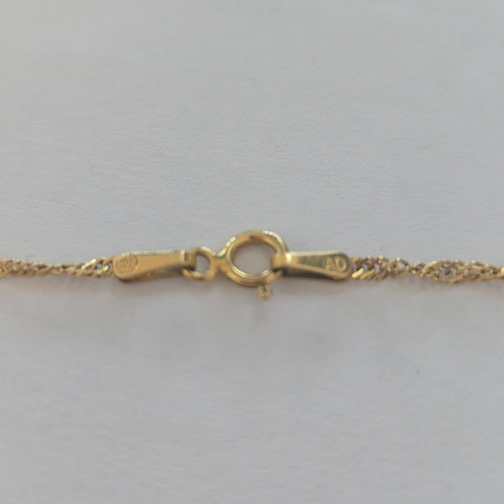CADENA ORO 10 K 2,60 GRMS (SEMINUEVO)