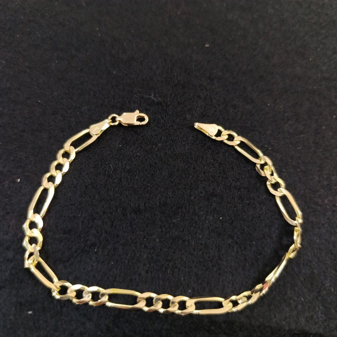 PULSERA 3X1 14K 21 CM 6.5 GR (NUEVO)