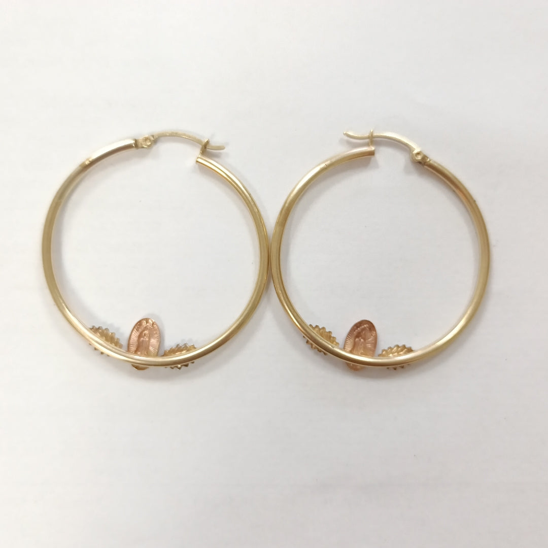 ARRACADAS PAR ORO 14 K 3.1 GRMS (SEMINUEVO)
