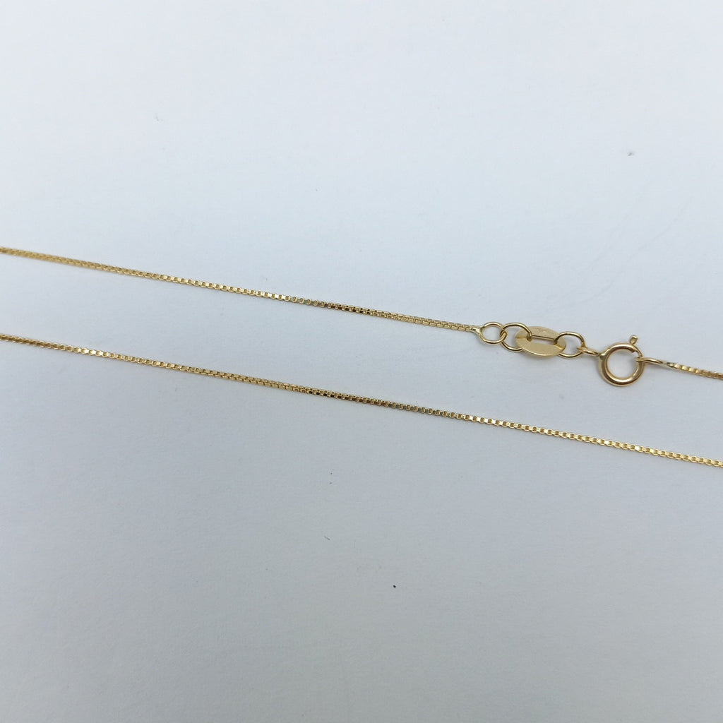 CADENA VENECIANO 14K 50 CM 1.6 GR (NUEVO)