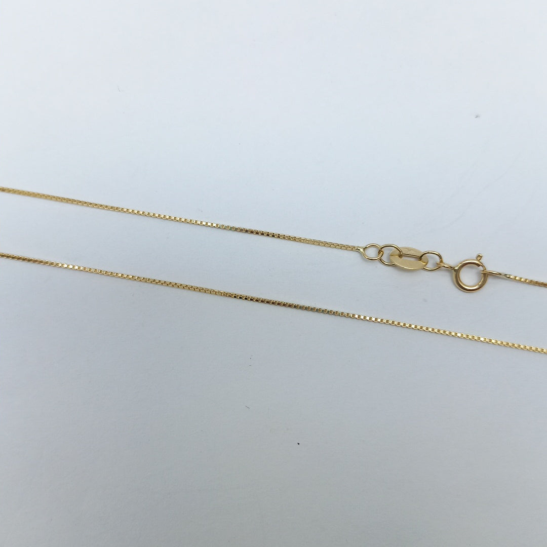 CADENA VENECIANO 14K 50 CM 1.6 GR (NUEVO)