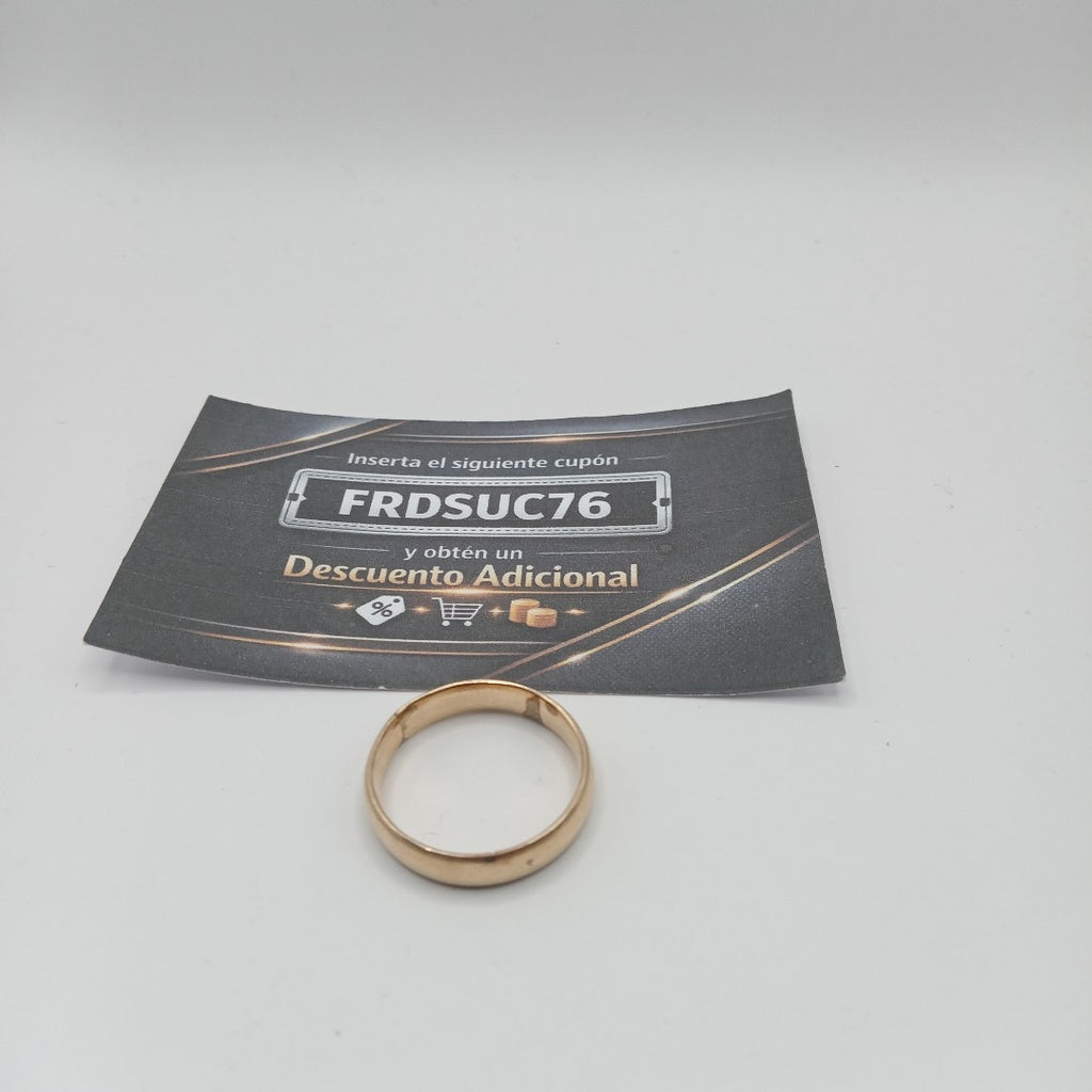 ARGOLLA ORO 14 K 5,20 GRMS (SEMINUEVO)