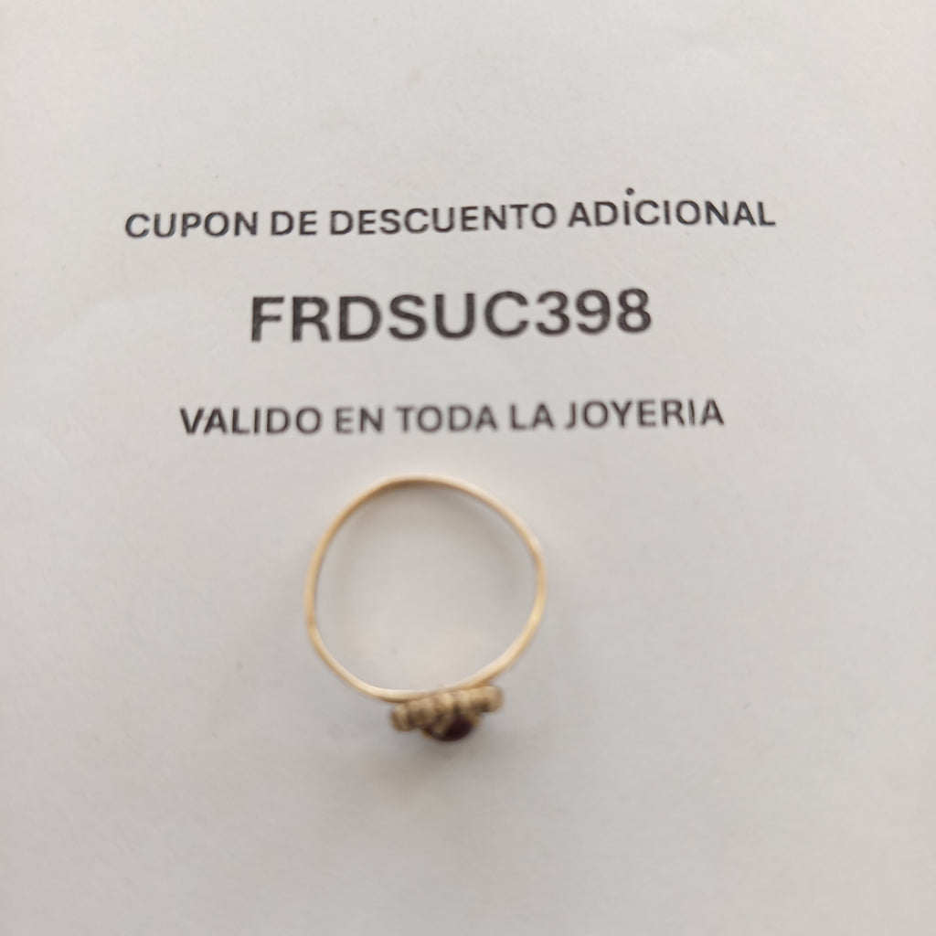ANILLITO ORO 10 K 1.7 GRMS (SEMINUEVO)