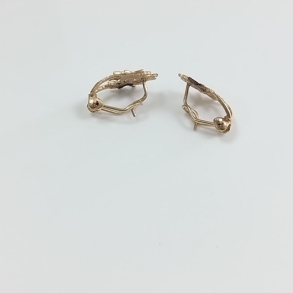 ARETES PAR ORO 14 K 2,50 GRMS (SEMINUEVO)