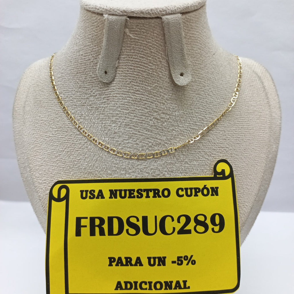 CADENA MARINERO 10K 55 CM 2.7 GR (NUEVO)
