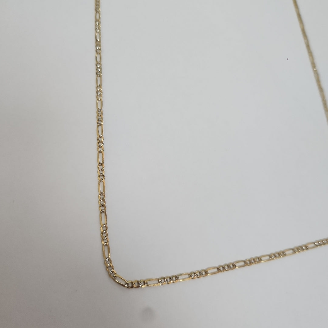 CADENA 3X1 DIAMANTADA 14K 55 CM 4.7 GR (NUEVO)