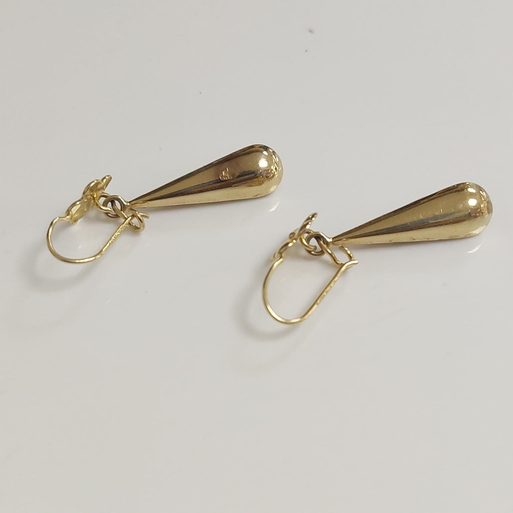 ARETES PAR ORO 10 K 1,50 GRMS (SEMINUEVO)
