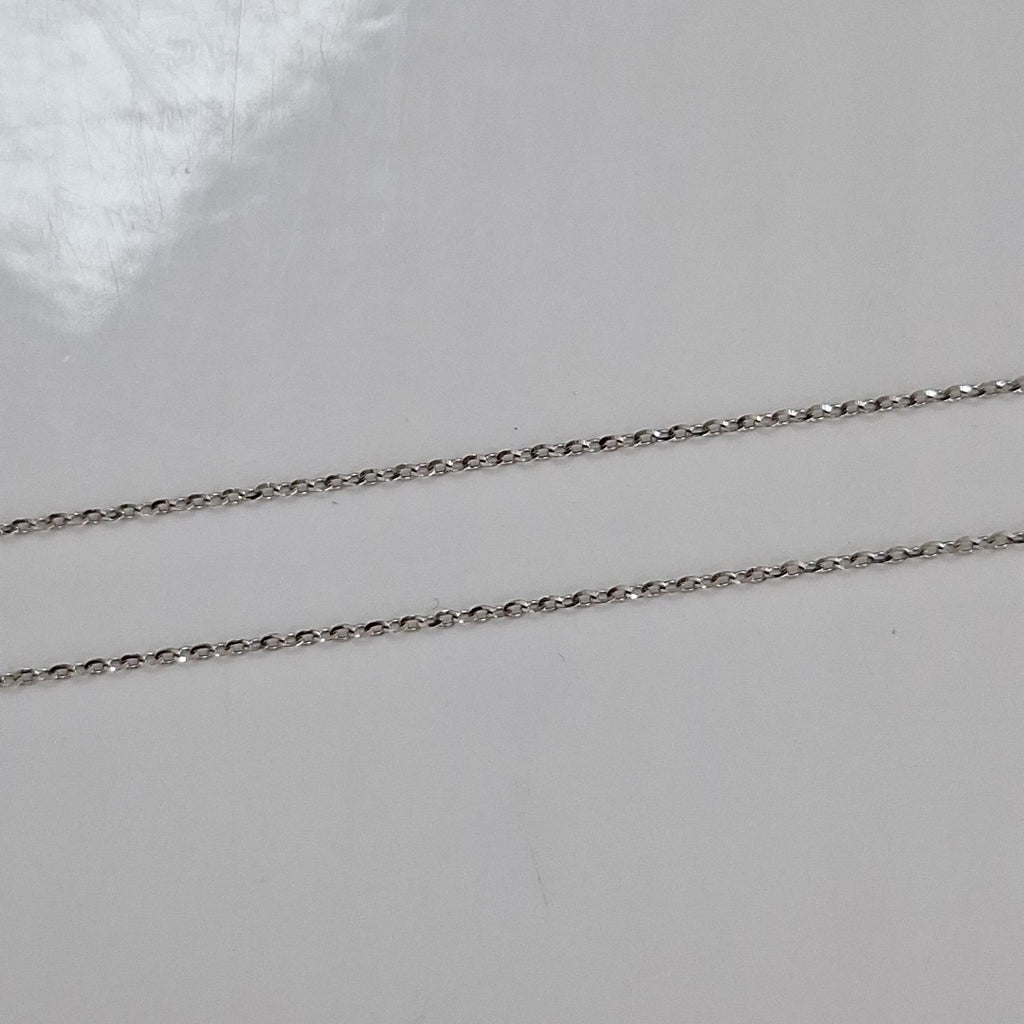 CADENA ORO BLANCO 10 K 0,90 GRMS (SEMINUEVO)