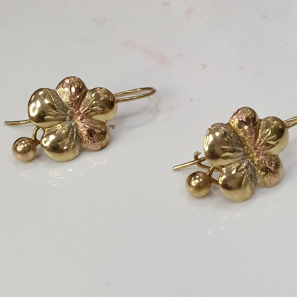 ARETES PAR ORO 10 K 1.8 GRMS (SEMINUEVO)