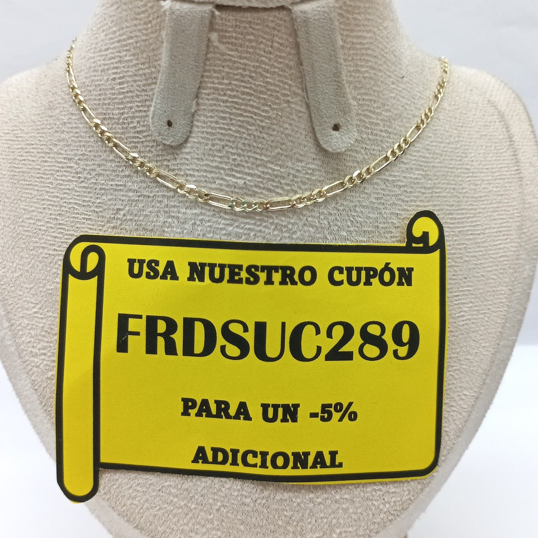 CADENA 3X1 10K 55 CM 4.3 GR (NUEVO)
