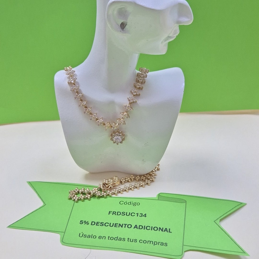 GARGANTILLA ORO 14 K 15,80 GRMS (SEMINUEVO)