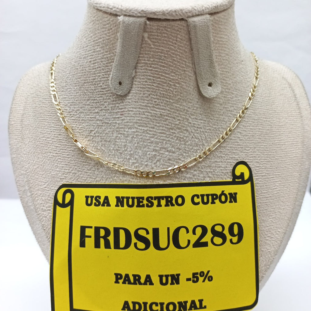 CADENA 3X1 10K 60 CM 4.6 GR (NUEVO)