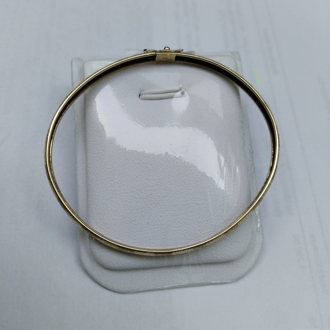 PULSERA RIGIDA ORO 10 K 3,50 GRMS (SEMINUEVO)
