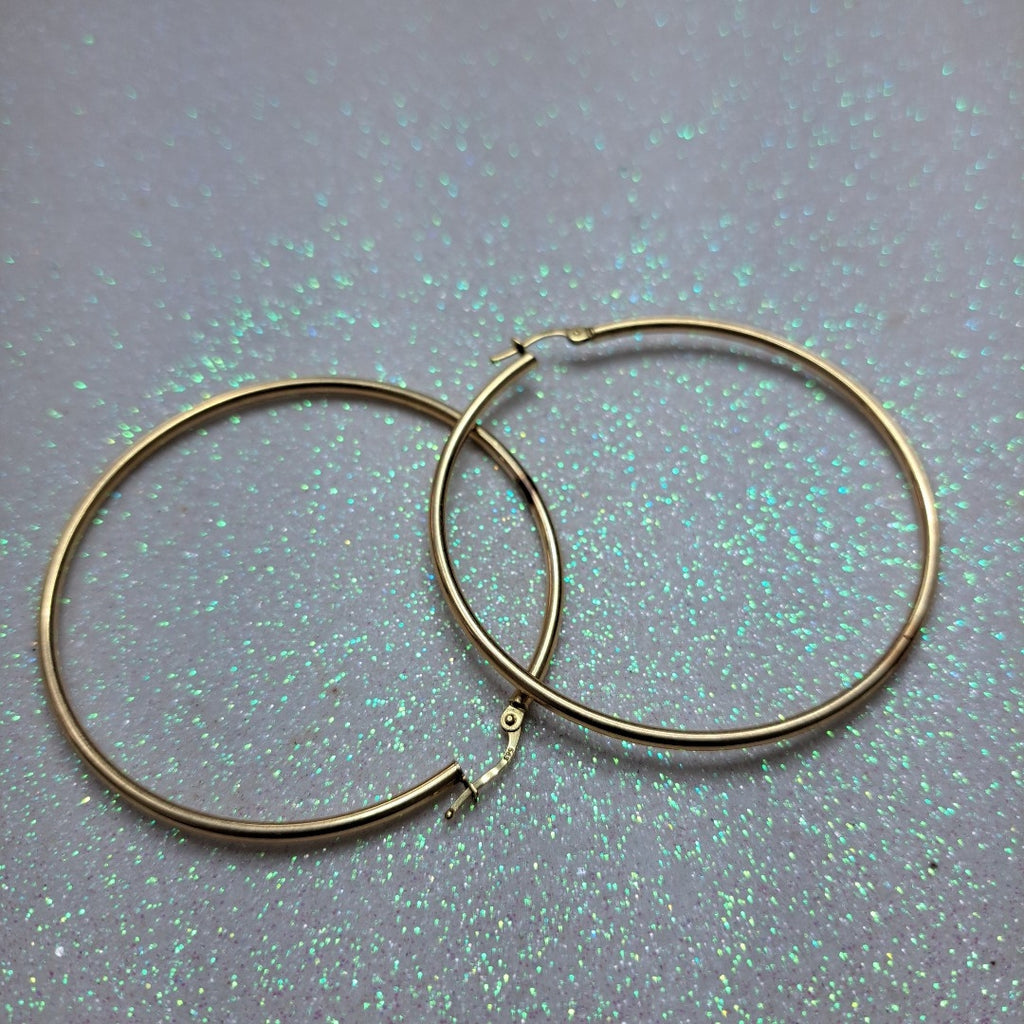 ARRACADAS PAR ORO 14 K 3,00 GRMS (SEMINUEVO)