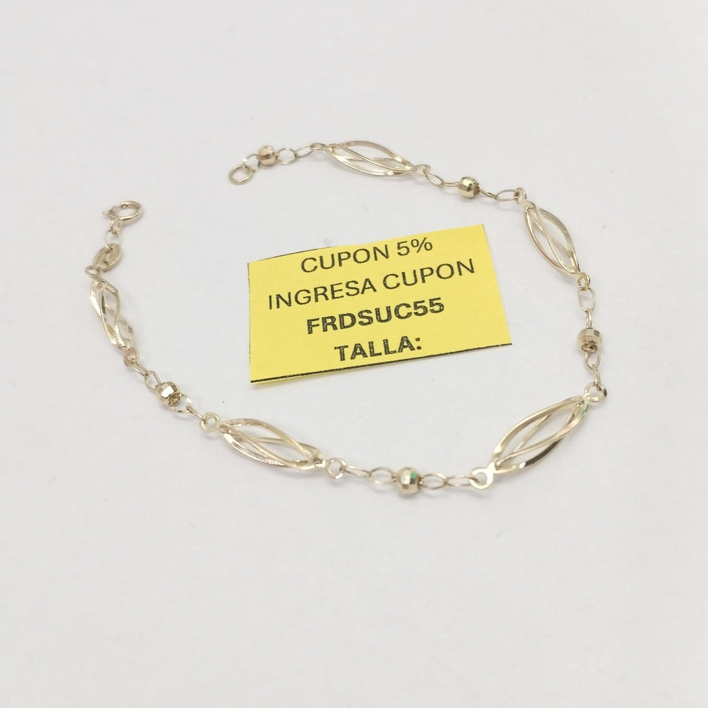 PULSERA ESPECIAL 14K 18 CM 2.1 GR (NUEVO)