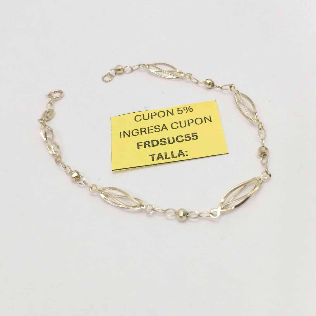 PULSERA ESPECIAL 14K 18 CM 2.1 GR (NUEVO)