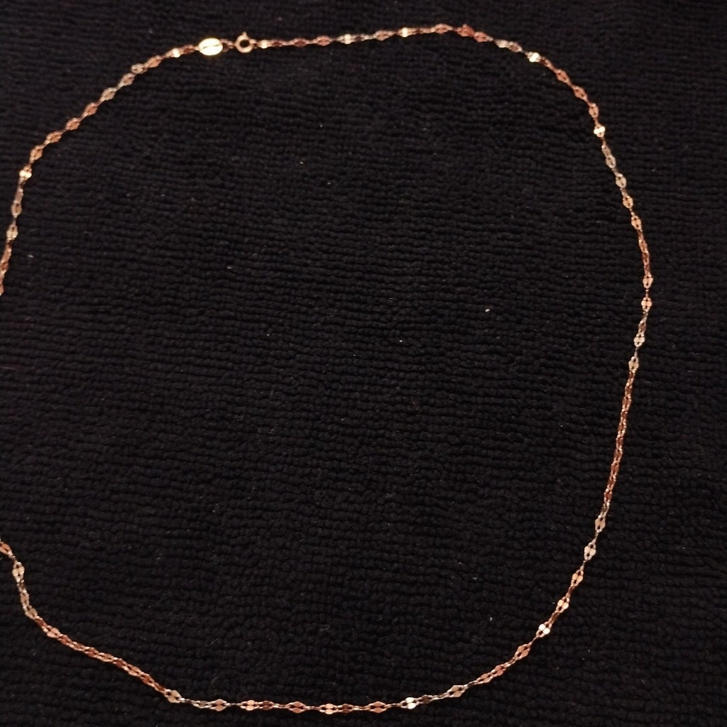 CADENA ORO COMBINADO 10 K 1,70 GRMS (SEMINUEVO)