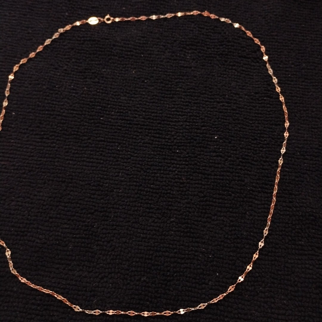 CADENA ORO COMBINADO 10 K 1,70 GRMS (SEMINUEVO)