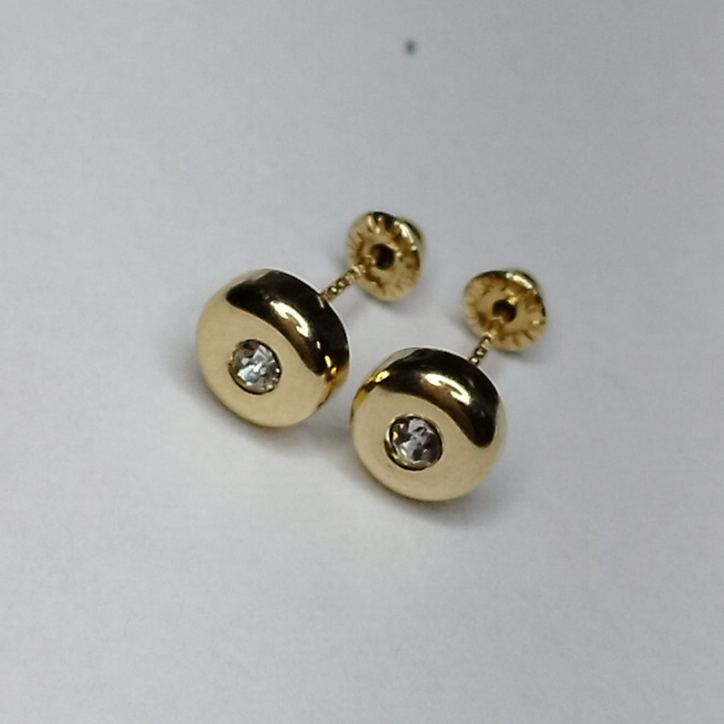BROQUELES BROQUEL C CIRCONIA 14K 0.27 GR (NUEVO)
