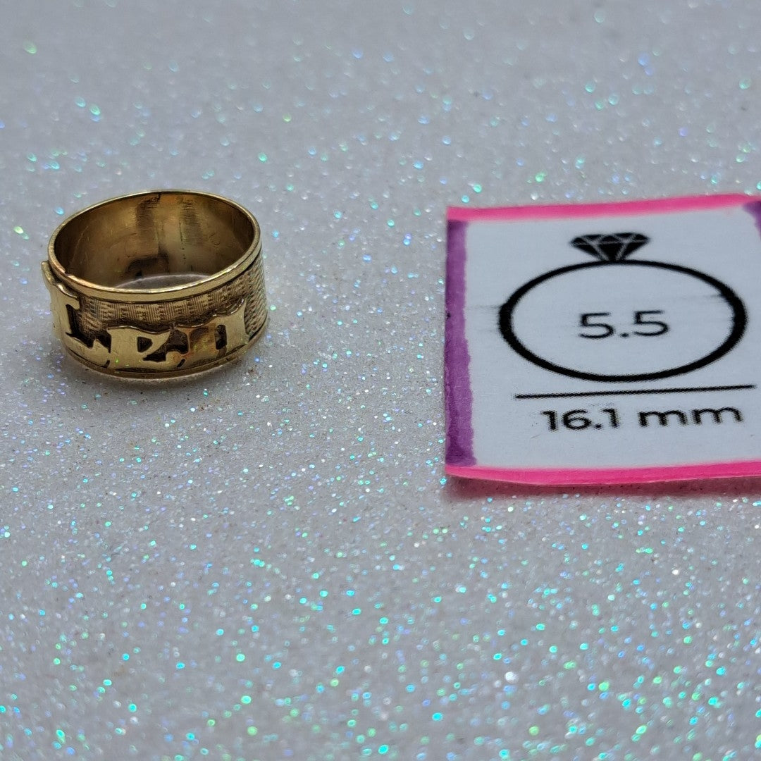 ARGOLLA ORO 14 K 4,00 GRMS (SEMINUEVO)